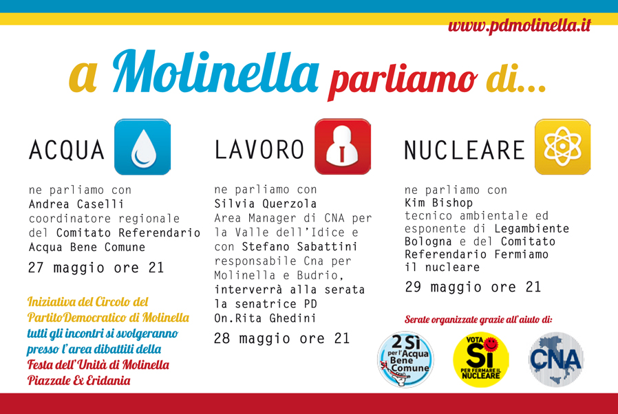 a molinella parliamo di...