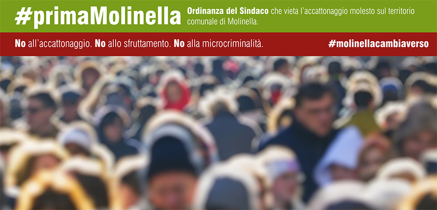 ordinanza accattonaggio molinella