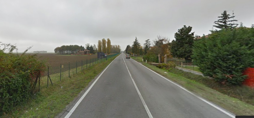 pista ciclabile via provinciale superiore