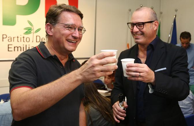 Bonaccini e Balzani